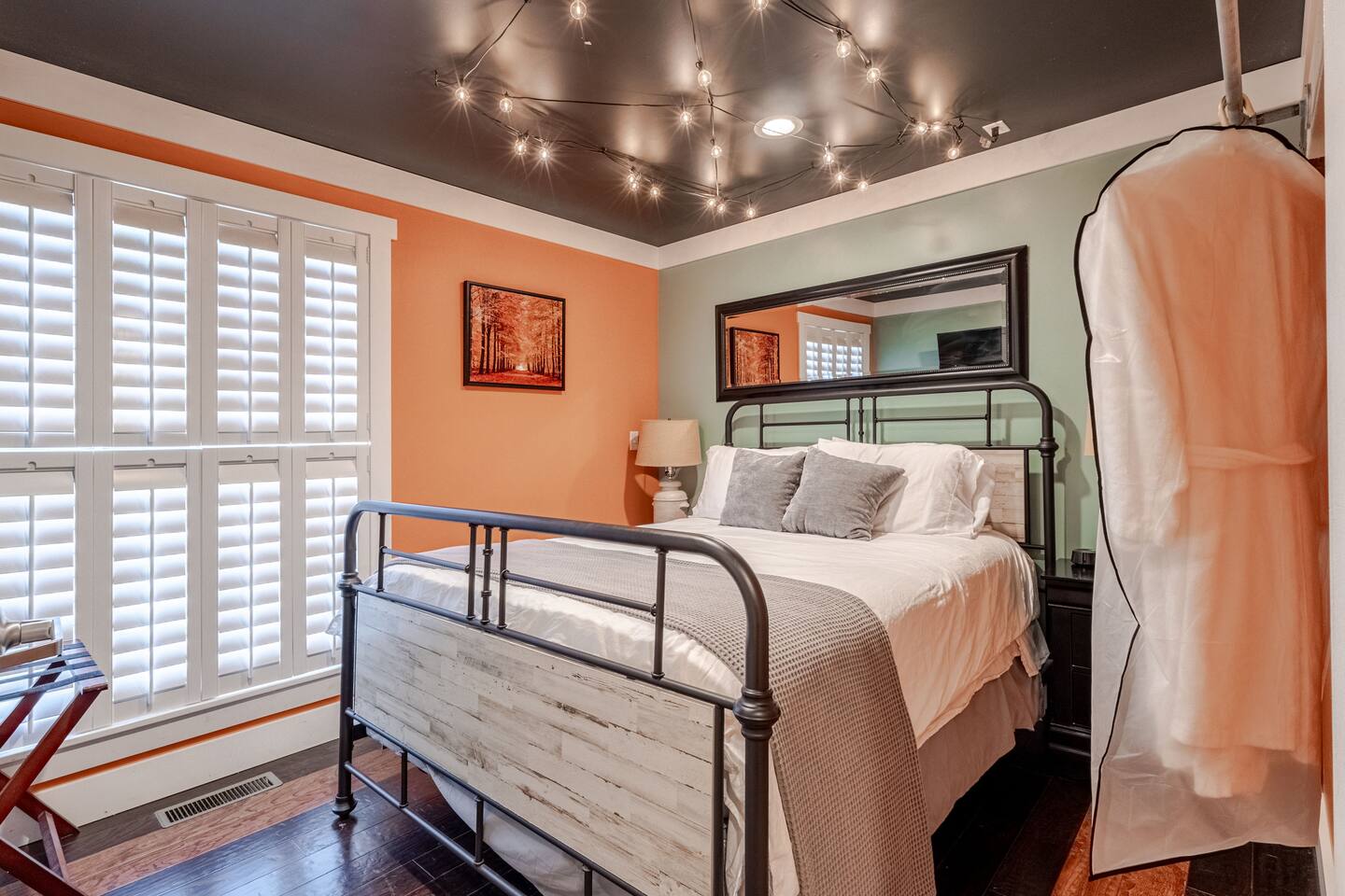 Inside Milkbarn Farm Stay, a converted milk barn farmhouse at Cedar Pond Farms — our fluffy Highland cow farm just outside the Smoky Mountains.