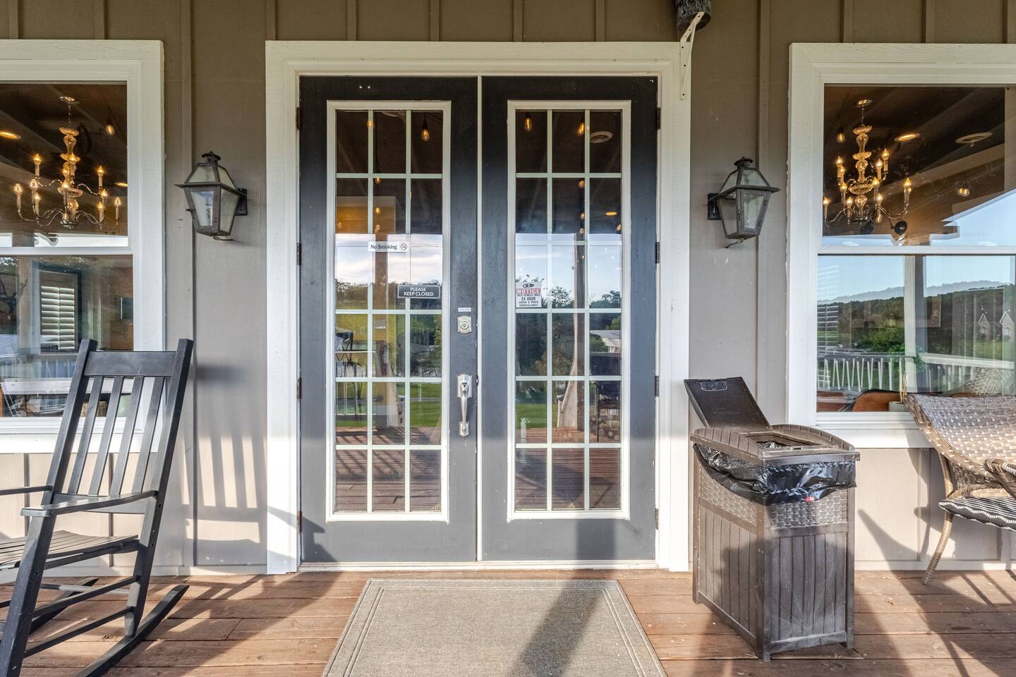 Milkbarn Farm Stay at Cedar Pond Farms — converted milk barn farmhouse lodging on the farm, with the Highland herd a short walk away.